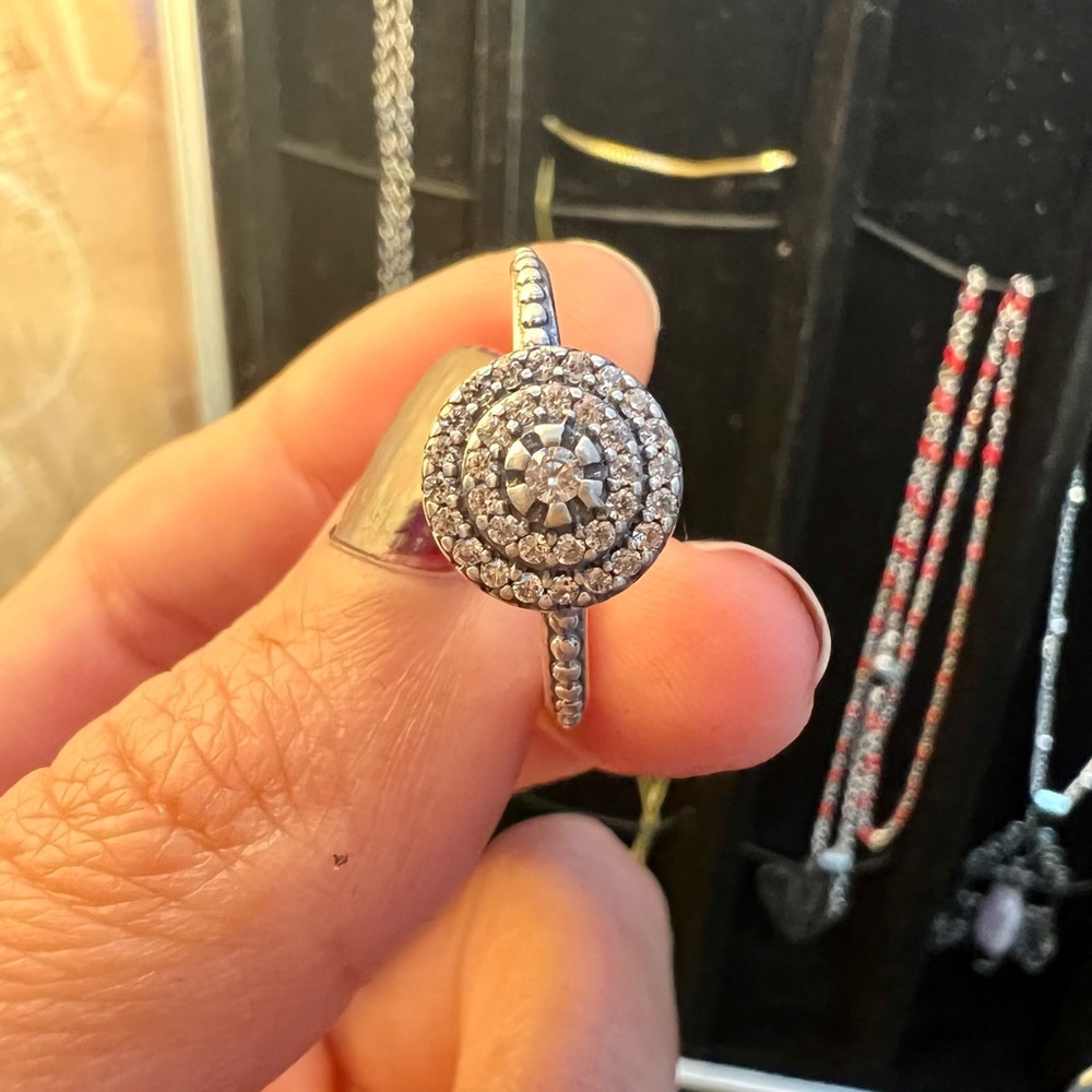 Sterling Silver 925 stamped Ring size 7 - Picture 10 of 12